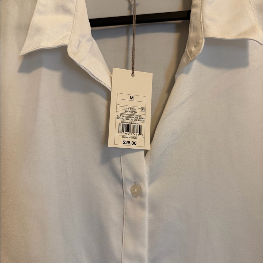 a new day White Button Down Shirt